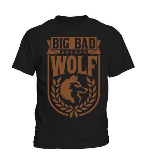 big bad wolf quote Kids T-Shirt