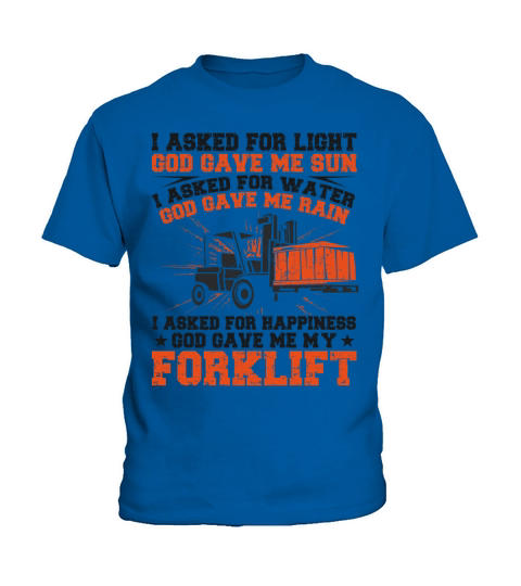 Certified Forklift Truck Operator Kids T-Shirt
