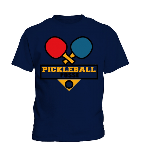 PICKLEBALL POSSE FUNNY PICKLEBALL QUOTE Kids T-Shirt