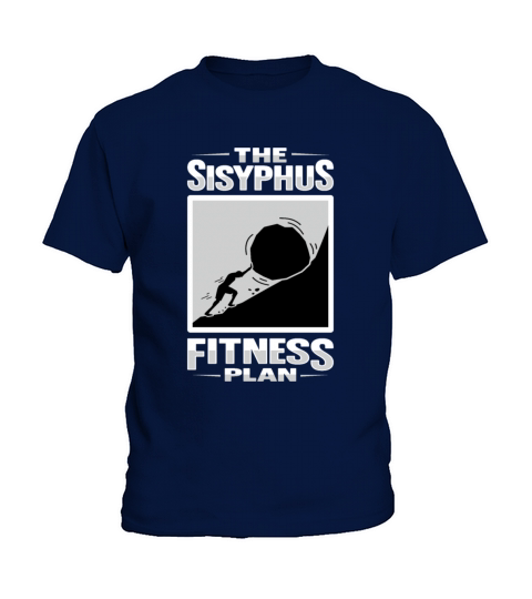 Sisyphus Philosophy Design for a Philosophy Kids T-Shirt