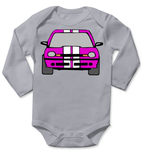 dragster racer automotive car automobil rennwagen2 Long Sleeve Baby One-Piece