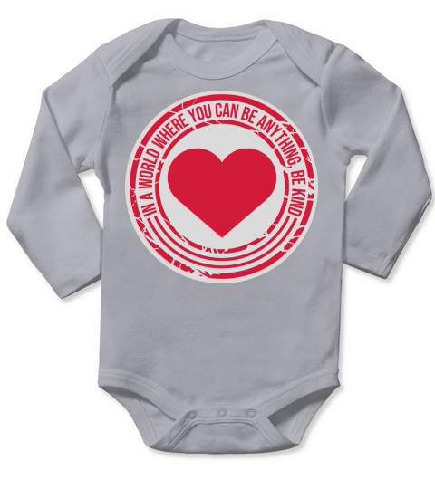you can be kind Long Sleeve Baby One-Piece