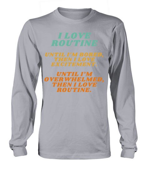 ADHD Joke Long sleeved Unisex