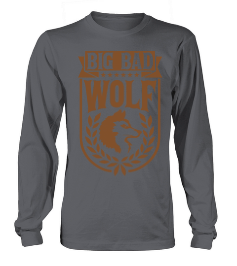 big bad wolf quote Long sleeved Unisex