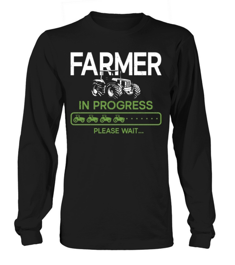 Farming Farmer Vintage Tractor Long sleeved Unisex