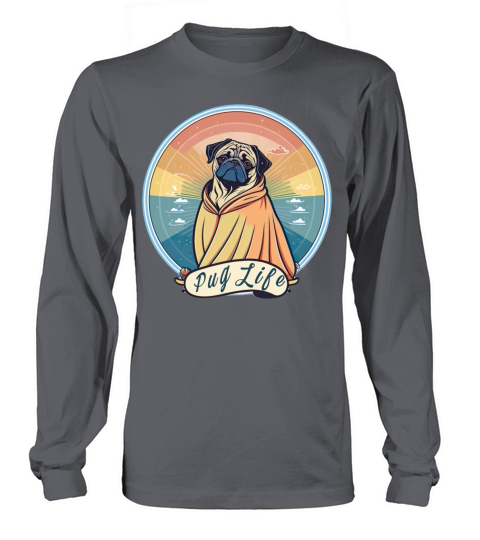Original Pug Life vintage Long sleeved Unisex
