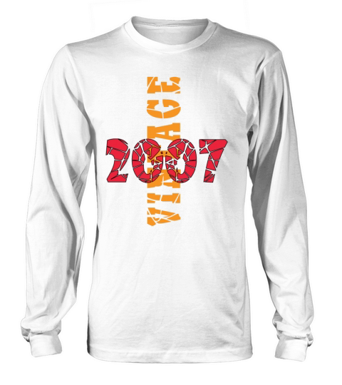 Vintage 16th Birthday 2007 Sports Gift Long sleeved Unisex