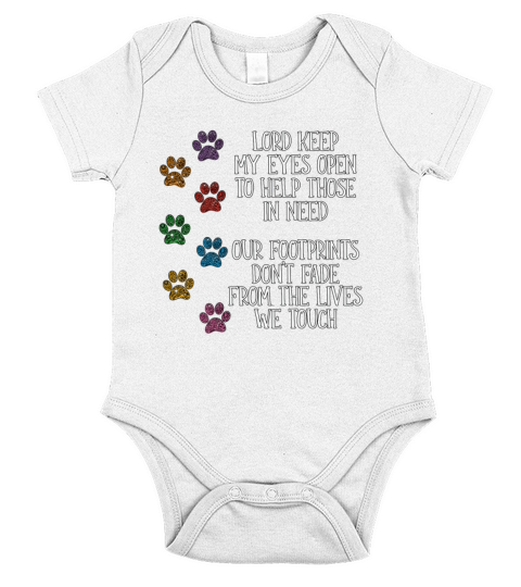 Abandoned Pets Lord Keep My Shelters Animal Lover Short Sleeve Baby One-Piece