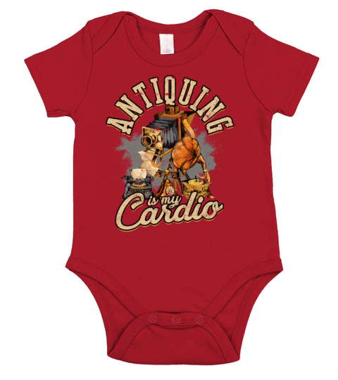 Antiques Thrifting Antiquing Collector Collecting Short Sleeve Baby One-Piece