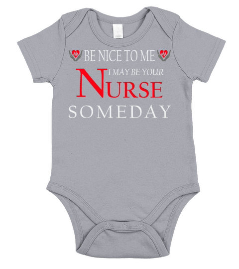 Be Nice To Me t-shirt Short Sleeve Baby One-Piece