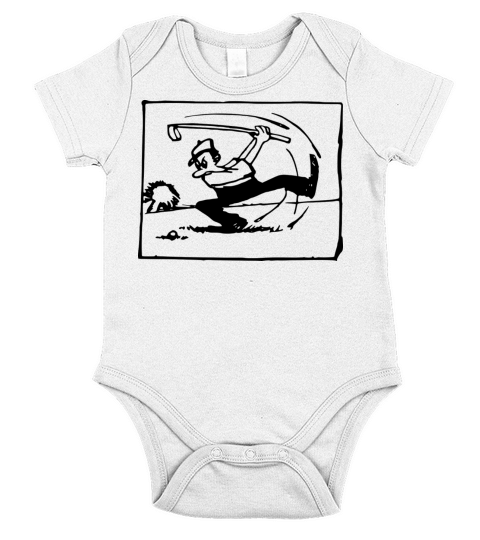 golf golfer golfen spielen player ball sports11 Short Sleeve Baby One-Piece