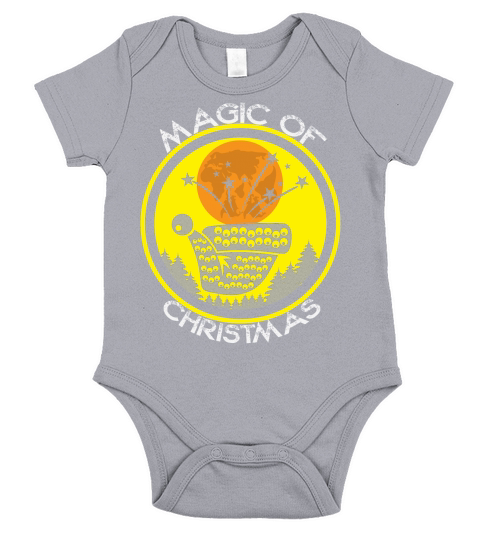 Magic of christmas shirt Short Sleeve Baby One-Piece