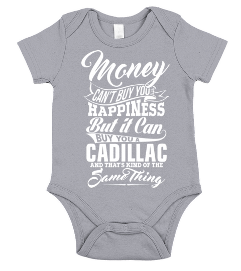 MONEY AND CADILLAC W Short Sleeve Baby One-Piece