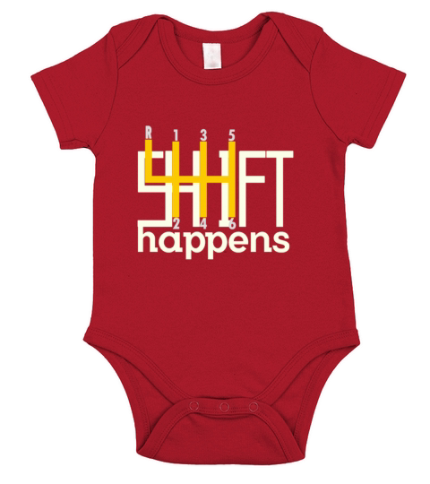 SHIFT - Cars - D3 Designs Short Sleeve Baby One-Piece