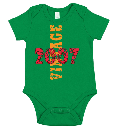 Vintage 16th Birthday 2007 Sports Gift Short Sleeve Baby One-Piece