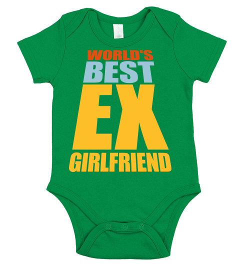 worlds best ex girlfriend Short Sleeve Baby One-Piece