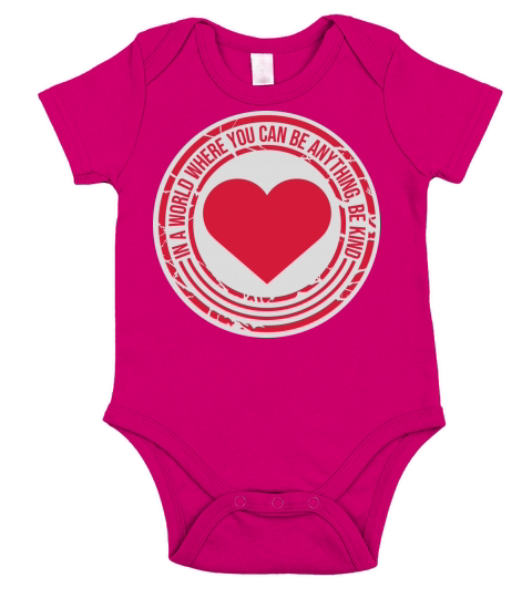 you can be kind Short Sleeve Baby One-Piece