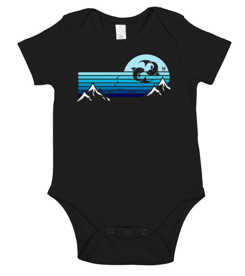 Zodiac Pisces Star Sign Short Sleeve Baby One-Piece