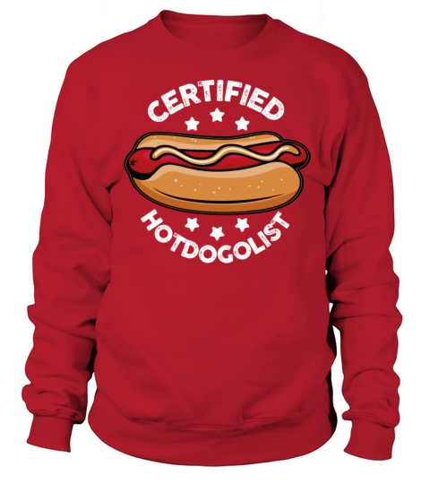 Cool Hot Dog Design For Men Women Boys Sausage Hot Sweatshirt Unisex