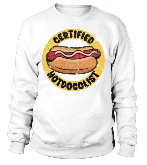 Cool Hot Dog Design For Men Women Boys Sausage Hot Sweatshirt Unisex