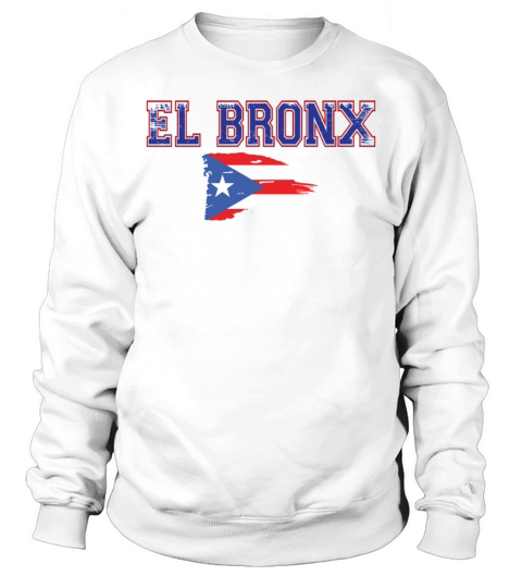 El Bronx Puerto Rico Flag Vintage Puerto Rican Sweatshirt Unisex