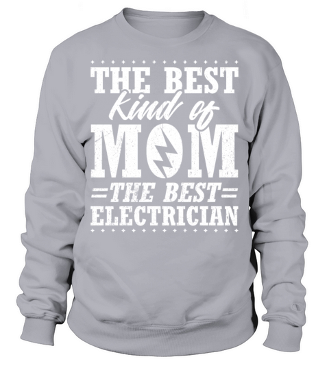 Humor Electrician Design Quote Raises An Electrici Sweatshirt Unisex