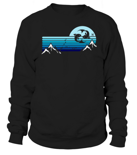 Zodiac Pisces Star Sign Sweatshirt Unisex