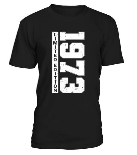 50th birthday vintage 1973 limited edition T-Shirt Unisex
