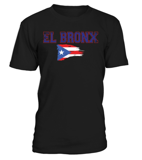 El Bronx Puerto Rico Flag Vintage Puerto Rican T-Shirt Unisex