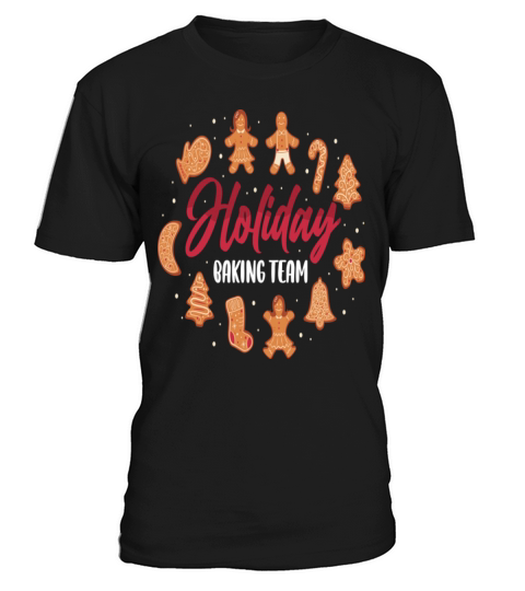 Holiday Baking Team Funny Baking Gift T-Shirt Unisex