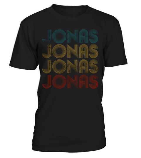 Jonas First Given Name Pride Vintage Distressed T-Shirt Unisex