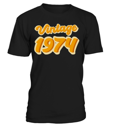 Retro Vintage 1974 T-Shirt Unisex