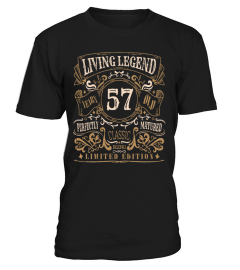 Retro Vintage Birth Whiskey Age 57 Years Old T-Shirt Unisex