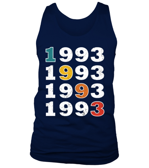 30th birthday vintage 1993 retro vintage style Tank Top Unisex