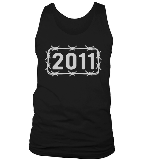 Birthday Vintage 2011 Barbed Wire Tank Top Unisex