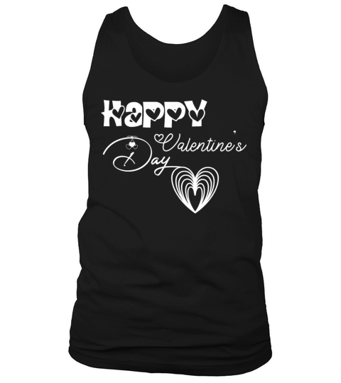 Happy Valentines Day Tank Top Unisex