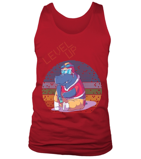 Level Up Gamer Video Games Retro Vintage Gaming Wo Tank Top Unisex