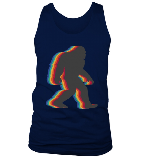 Retro Bigfoot vintage Fun and Nostalgic Sasquatch Tank Top Unisex
