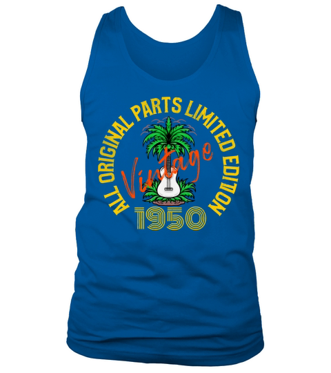Vintage 1950 Tank Top Unisex