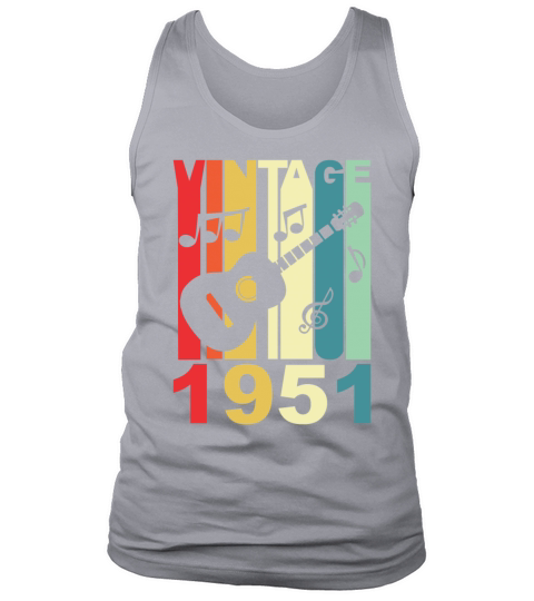 Vintage 1951 guitar Tank Top Unisex