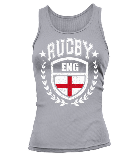 England Rugby Gear English Flag Vintage Sport Tank top Woman