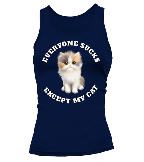 Except my cat Tank top Woman