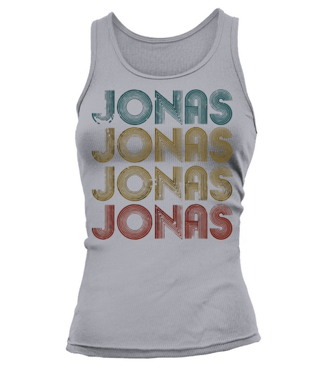 Jonas First Given Name Pride Vintage Distressed Tank top Woman