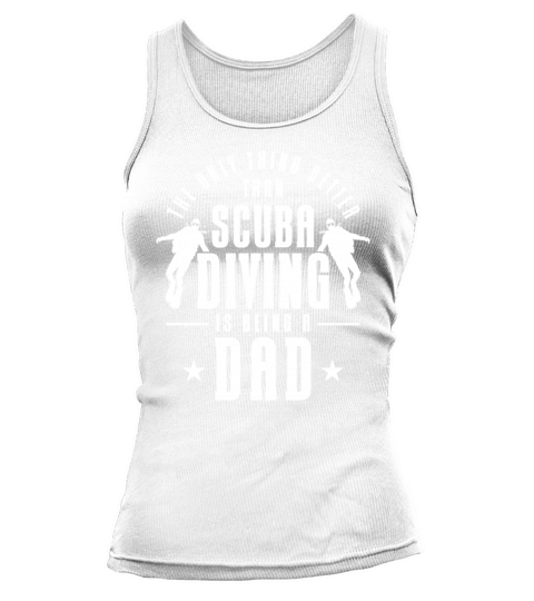 Scuba Diving Gift Underwater Lover Scuba Diver Tank top Woman