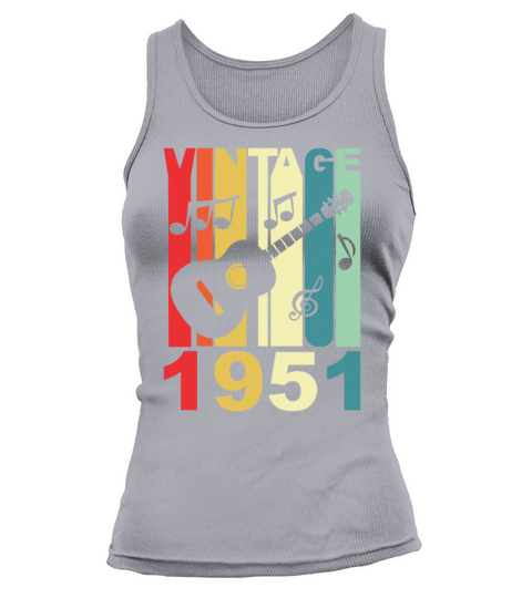 Vintage 1951 guitar Tank top Woman