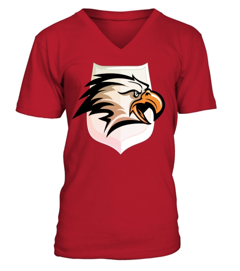 eagle eagles america vintage securitas retro USA V-Neck T-shirt