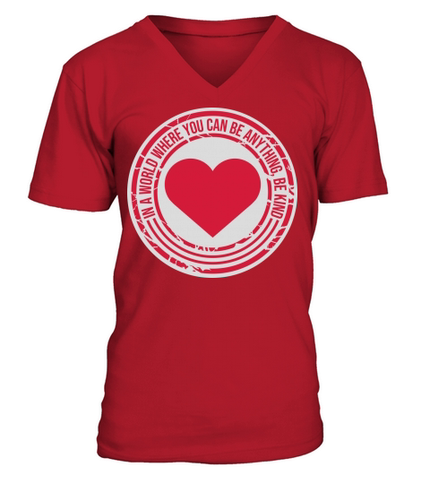you can be kind V-Neck T-shirt