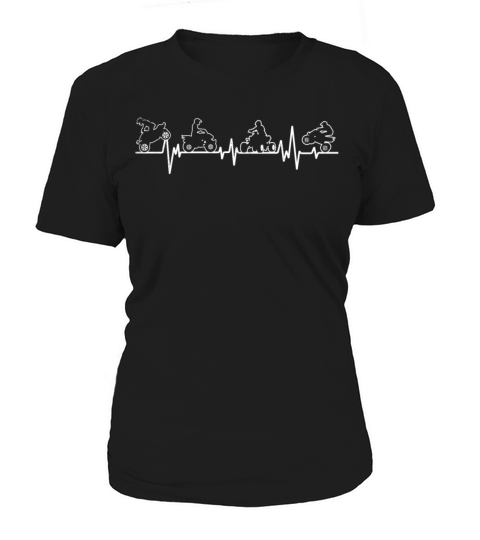 all terrain vehicles cute medical heartbeat arts Women's T-Shirt