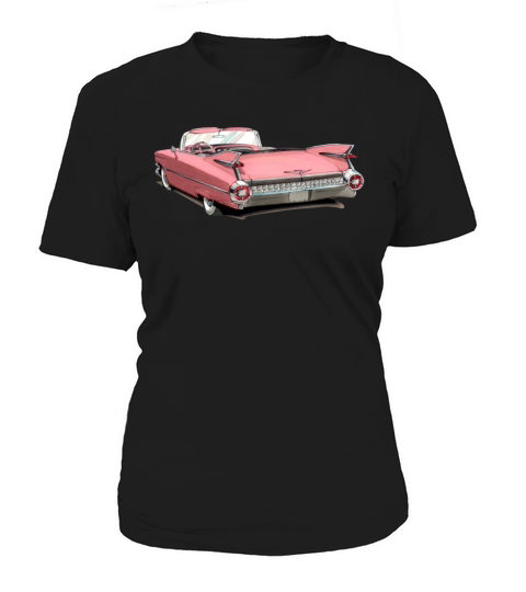 Classic Pink Cadillac Women's T-Shirt