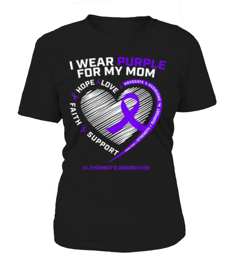 I Wear Purple For Someone Who Means The World To Women's T-Shirt